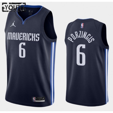 Camiseta Niños Dallas Mavericks Kristaps Porzingis 6 2020-21 Jordan Brand Statement Edition Swingman Camiseta Niños Dallas Mavericks Kristaps Porzingis 6 2020-21 Jordan Brand Statement Edition Swingman